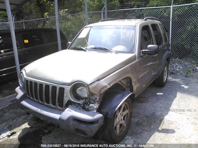 1J4GL48KX3W683310 - 2003 JEEP LIBERTY SPORT/FREEDOM შამპანური ფოტო 6