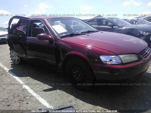 4T1BG22KXVU015888 - 1997 TOYOTA CAMRY CE/LE/XLE 勃艮第红 照片 1