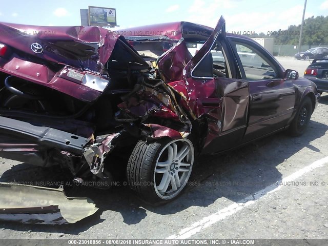 4T1BG22KXVU015888 - 1997 TOYOTA CAMRY CE/LE/XLE 勃艮第红 照片 4