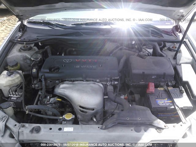 4T1BE32K25U986928 - 2005 TOYOTA CAMRY LE/XLE/SE Gümüş foto 10