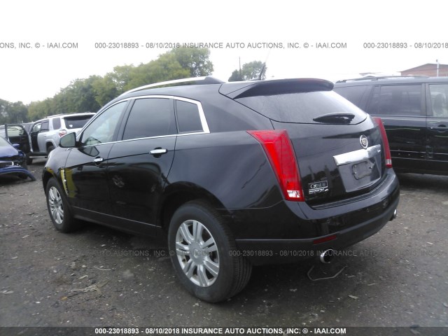 3GYFNDEY8AS582404 - 2010 CADILLAC SRX LUXURY COLLECTION BLACK photo 3