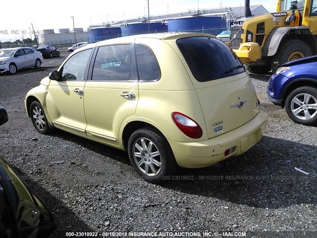 3A4FY58BX7T557172 - 2007 CHRYSLER PT CRUISER TOURING YELLOW photo 3