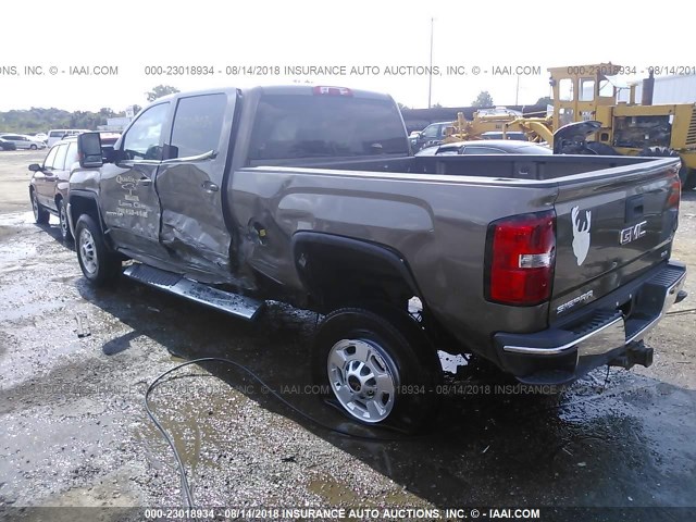 1GT12YEG0FF641724 - 2015 GMC SIERRA K2500 SLE GOLD photo 3