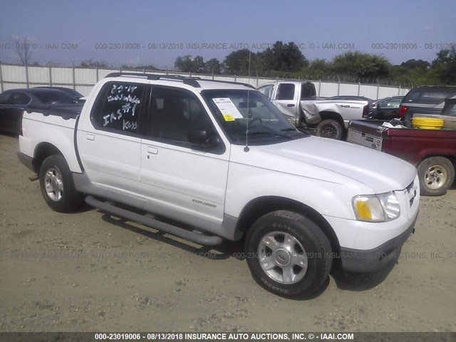 1FMZU67E02UB67515 - 2002 FORD EXPLORER SPORT TR  WHITE photo 1