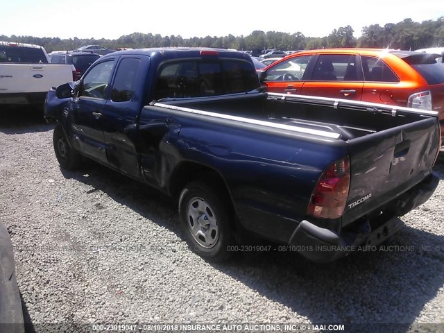 5TETX22N46Z146102 - 2006 TOYOTA TACOMA ACCESS CAB Көк фото 3