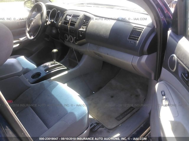 5TETX22N46Z146102 - 2006 TOYOTA TACOMA ACCESS CAB Көк фото 5