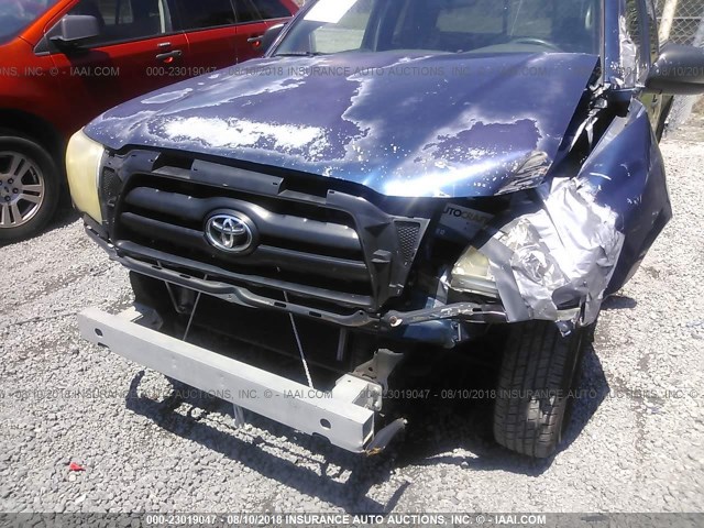 5TETX22N46Z146102 - 2006 TOYOTA TACOMA ACCESS CAB Көк фото 6