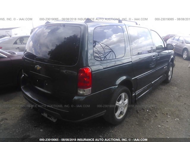 1GBDV13L56D194965 - 2006 CHEVROLET UPLANDER INCOMPLETE GREEN photo 4