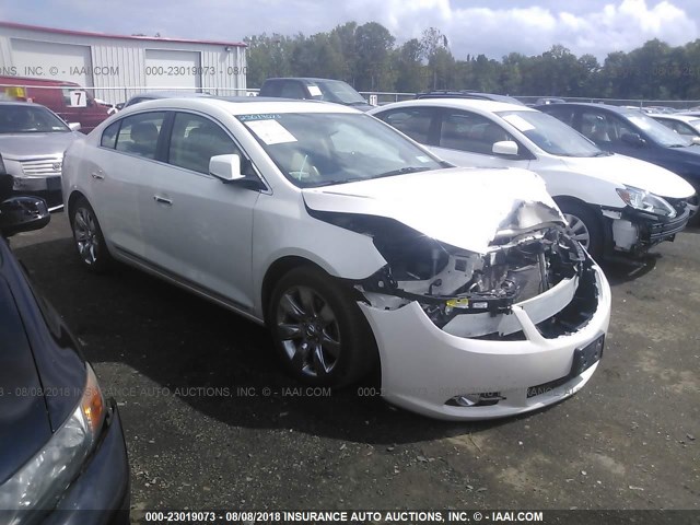 1G4GE5GV9AF174321 - 2010 BUICK LACROSSE CXS WHITE photo 1