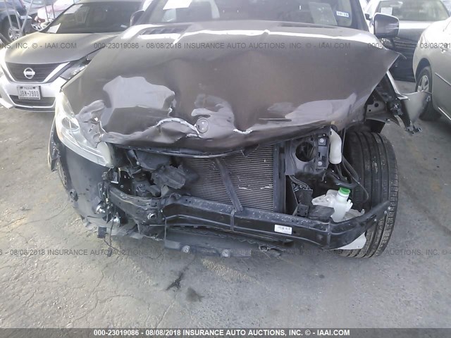 4JGDA5HB6FA532594 - 2015 MERCEDES-BENZ ML 350 4MATIC BROWN photo 6