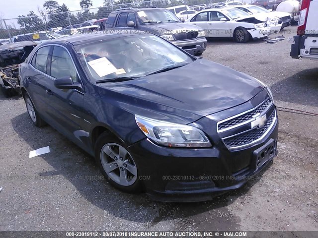 1G11B5SA7DF150670 - 2013 CHEVROLET MALIBU LS შავი ფოტო 1