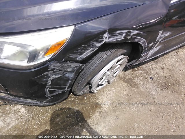1G11B5SA7DF150670 - 2013 CHEVROLET MALIBU LS შავი ფოტო 6