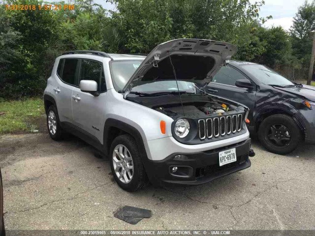 ZACCJABB0JPG84011 - 2018 JEEP RENEGADE LATITUDE SILVER photo 15