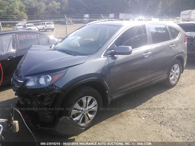 2HKRM3H72DH501690 - 2013 HONDA CR-V EXL Gri fotoğraf 2