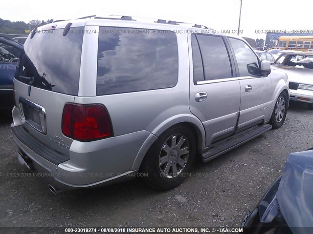 5LMFU28R13LJ25954 - 2003 LINCOLN NAVIGATOR ვერცხლისფერი ფოტო 4