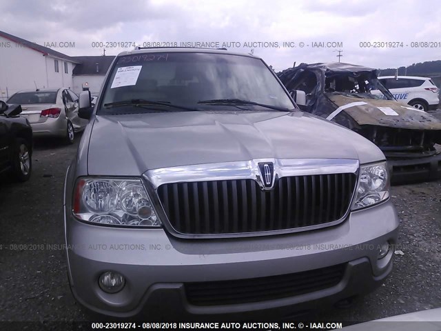 5LMFU28R13LJ25954 - 2003 LINCOLN NAVIGATOR ვერცხლისფერი ფოტო 6
