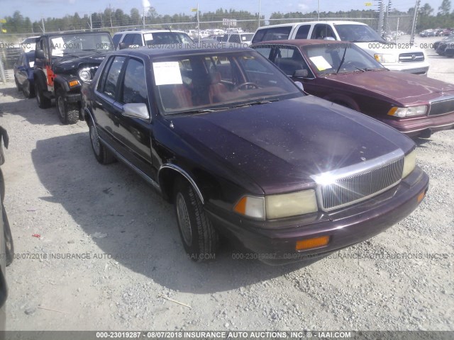 1C3AA3637RF115763 - 1994 CHRYSLER LEBARON MAROON photo 1