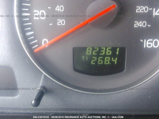 YV1RS612652478630 - 2005 VOLVO S60 Սև լուսանկար 7