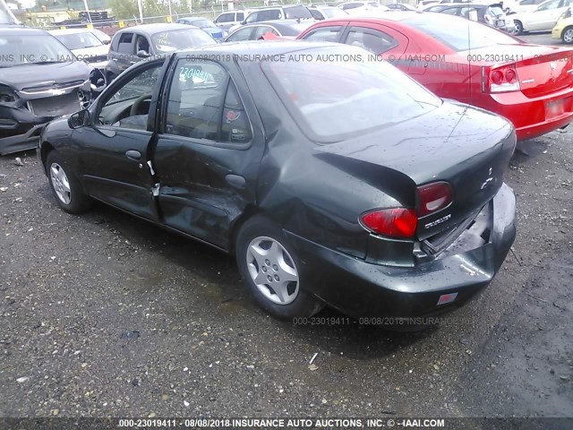 1G1JC524027298044 - 2002 CHEVROLET CAVALIER CNG GREEN photo 3