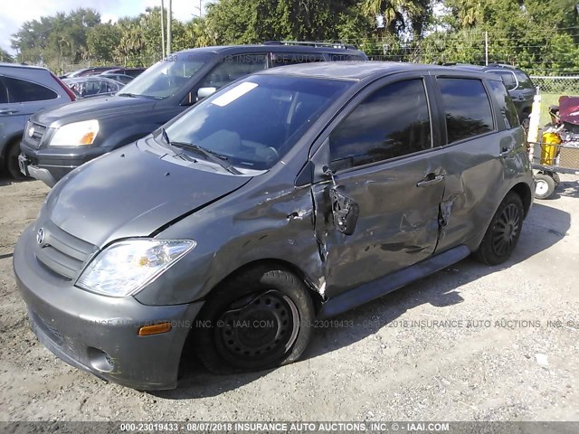 JTKKT624350078940 - 2005 TOYOTA SCION XA ნაცრისფერი ფოტო 6