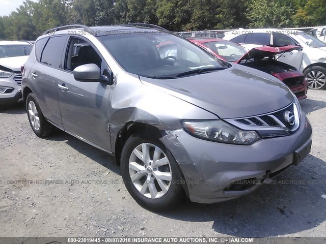 JN8AZ1MW4BW152561 - 2011 NISSAN MURANO S/SL/LE GRAY photo 1