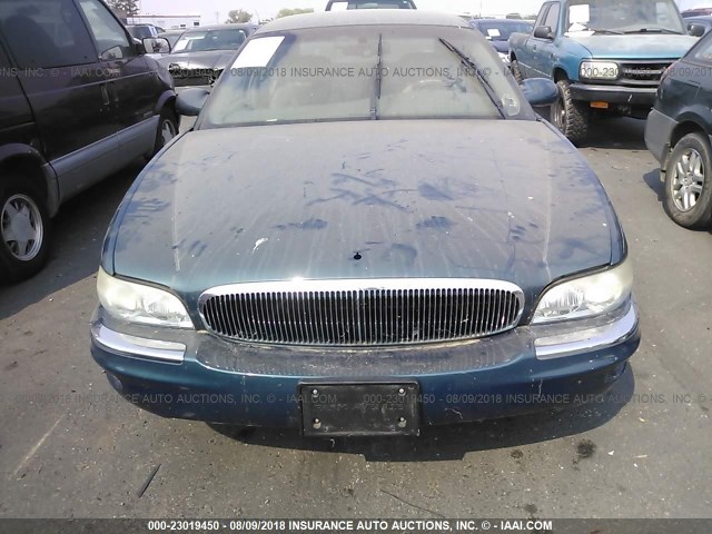 1G4CW52K1V4650295 - 1997 BUICK PARK AVENUE  GREEN photo 6