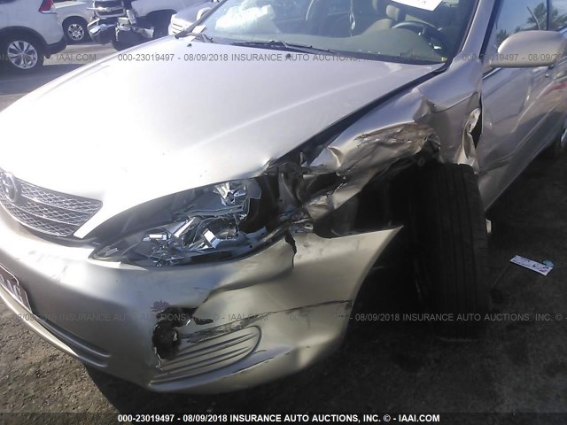 4T1BE32KX2U513757 - 2002 TOYOTA CAMRY LE/XLE/SE Qızıl foto 6