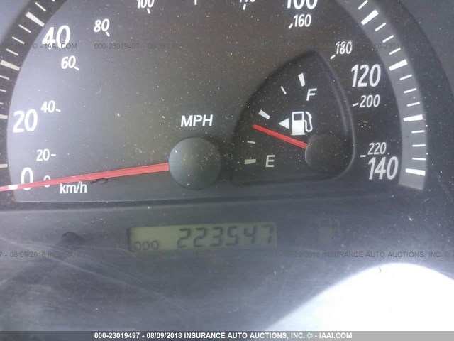 4T1BE32KX2U513757 - 2002 TOYOTA CAMRY LE/XLE/SE Qızıl foto 7