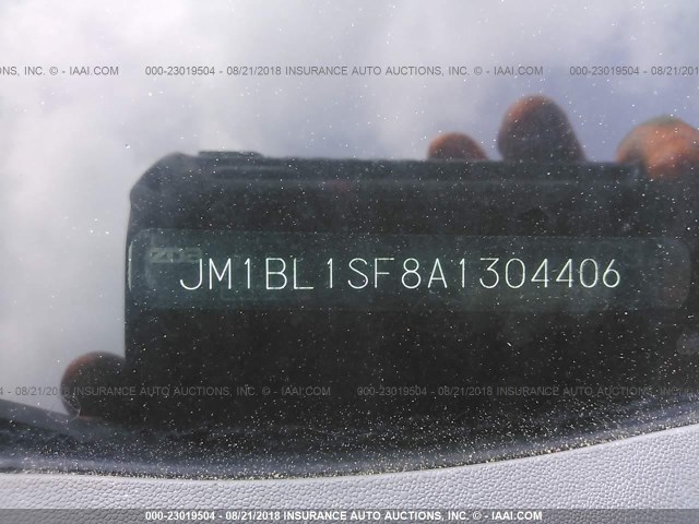 JM1BL1SF8A1304406 - 2010 MAZDA 3 I SILVER photo 9