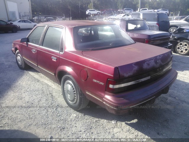 1G4AG55M9T6432365 - 1996 BUICK CENTURY SPECIAL/CUSTOM/LIMITED RED photo 3