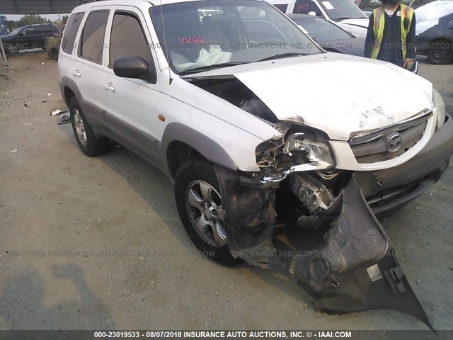 4F2YU06101KM16627 - 2001 MAZDA TRIBUTE DX 白色 照片 1