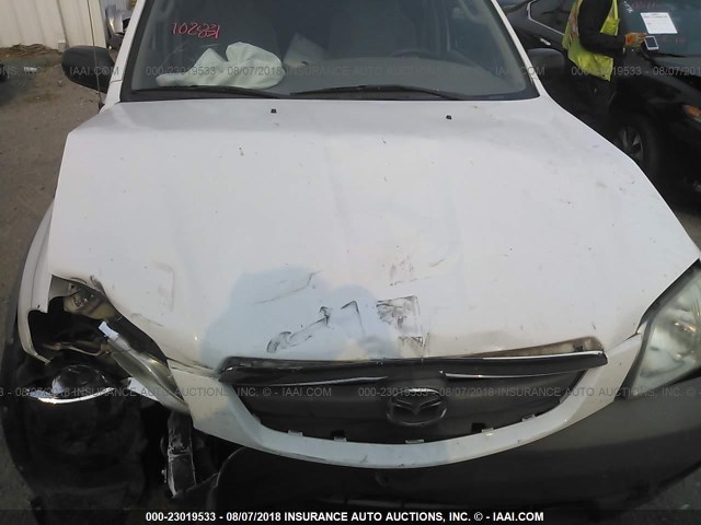 4F2YU06101KM16627 - 2001 MAZDA TRIBUTE DX 白色 照片 10