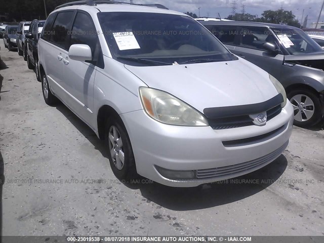 5TDZA22C34S170069 - 2004 TOYOTA SIENNA XLE/XLE LIMITED WHITE photo 1