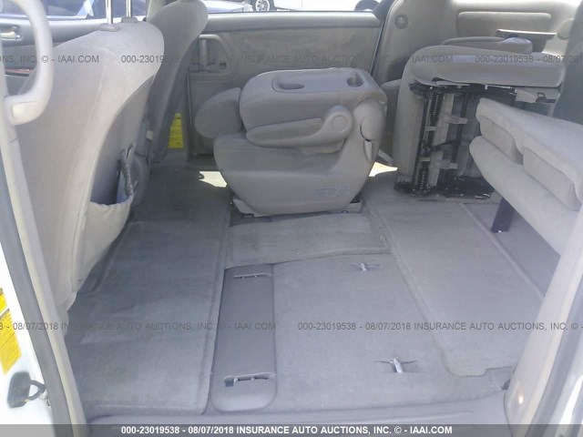 5TDZA22C34S170069 - 2004 TOYOTA SIENNA XLE/XLE LIMITED WHITE photo 8