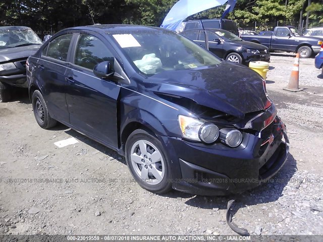 1G1JA5SH9F4219406 - 2015 CHEVROLET SONIC LS 蓝色 照片 1