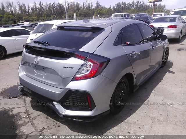 SHHFK7H45HU227510 - 2017 HONDA CIVIC SPORT Grau Foto 4