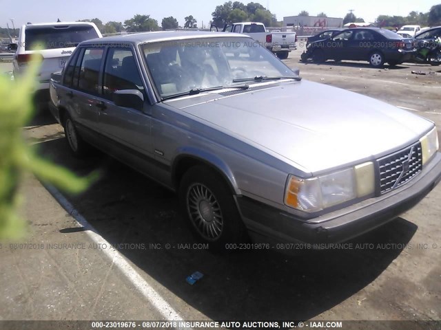 YV1JS8705P3107616 - 1993 VOLVO 940 SILVER photo 1