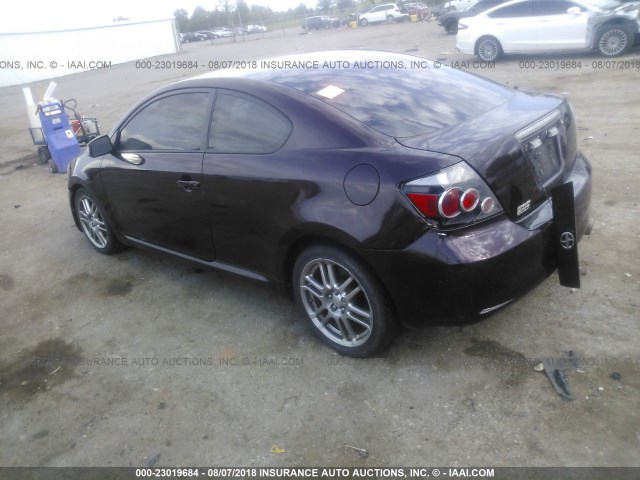 JTKDE3B78A0319994 - 2010 TOYOTA SCION TC 紫色 照片 3