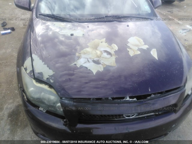 JTKDE3B78A0319994 - 2010 TOYOTA SCION TC 紫色 照片 6