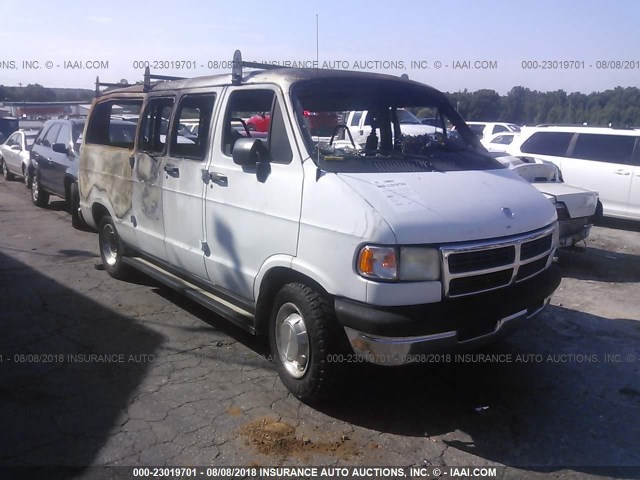 2B5WB35Y2VK537634 - 1997 DODGE RAM WAGON B3500 WHITE photo 1