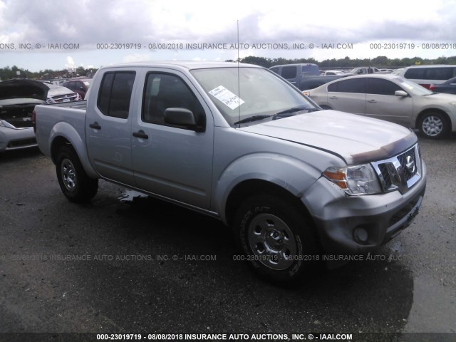 1N6AD0ERXCC444535 - 2012 NISSAN FRONTIER S/SV/SL/PRO-4X SILVER photo 1