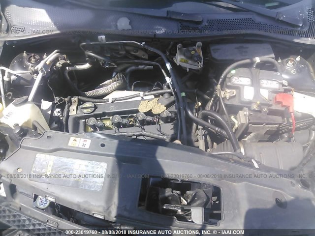 1FAHP36N59W196360 - 2009 FORD FOCUS SES BLACK photo 10