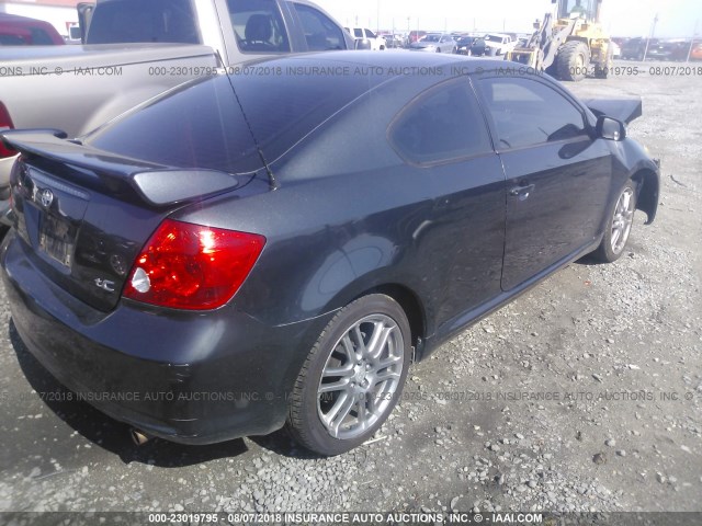 JTKDE177X70149353 - 2007 TOYOTA SCION TC 黑色 照片 4