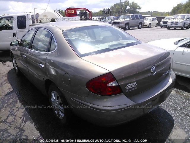 2G4WC582971211194 - 2007 BUICK LACROSSE CX TAN photo 3