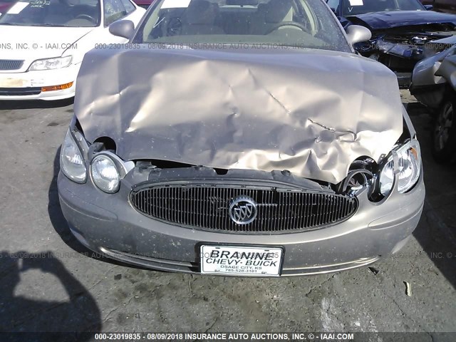 2G4WC582971211194 - 2007 BUICK LACROSSE CX TAN photo 6