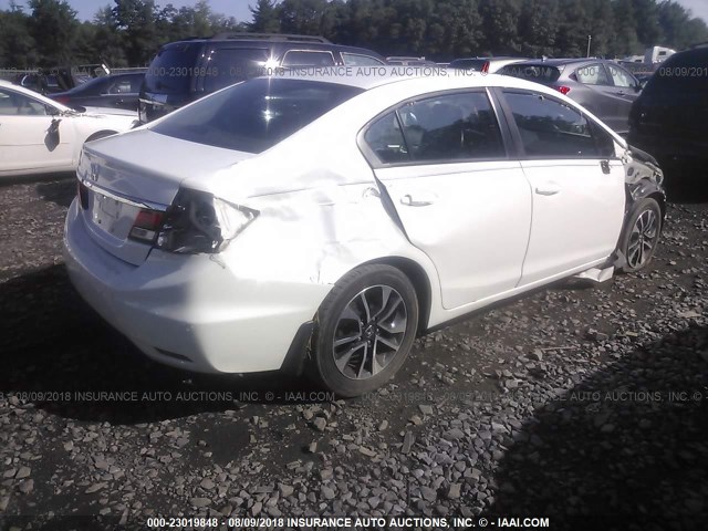 19XFB2F92DE216595 - 2013 HONDA CIVIC EXL 白色 照片 4