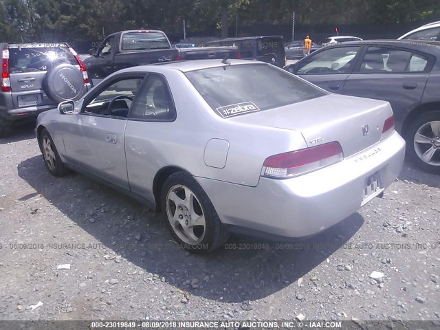 JHMBB62401C001279 - 2001 HONDA PRELUDE SILVER photo 3