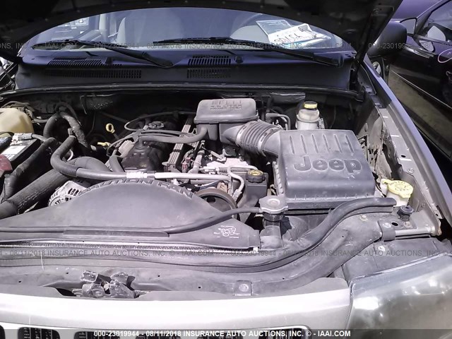 1J4GX48S94C406834 - 2004 JEEP GRAND CHEROKEE LAREDO/COLUMBIA/FREEDOM 金色 照片 10