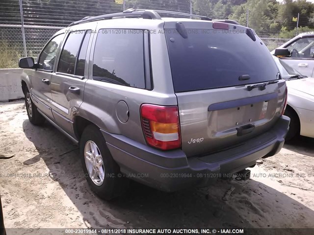 1J4GX48S94C406834 - 2004 JEEP GRAND CHEROKEE LAREDO/COLUMBIA/FREEDOM 金色 照片 3