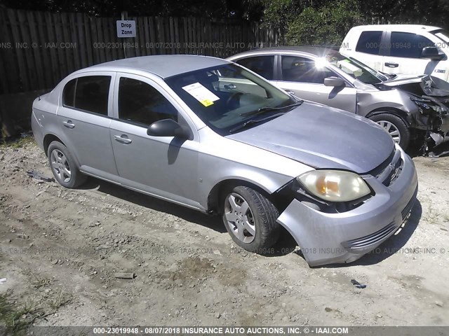 1G1AK58FX87313430 - 2008 CHEVROLET COBALT LS SILVER photo 1